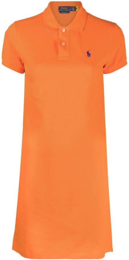 Polo Ralph Lauren Jurk met korte mouwen Oranje