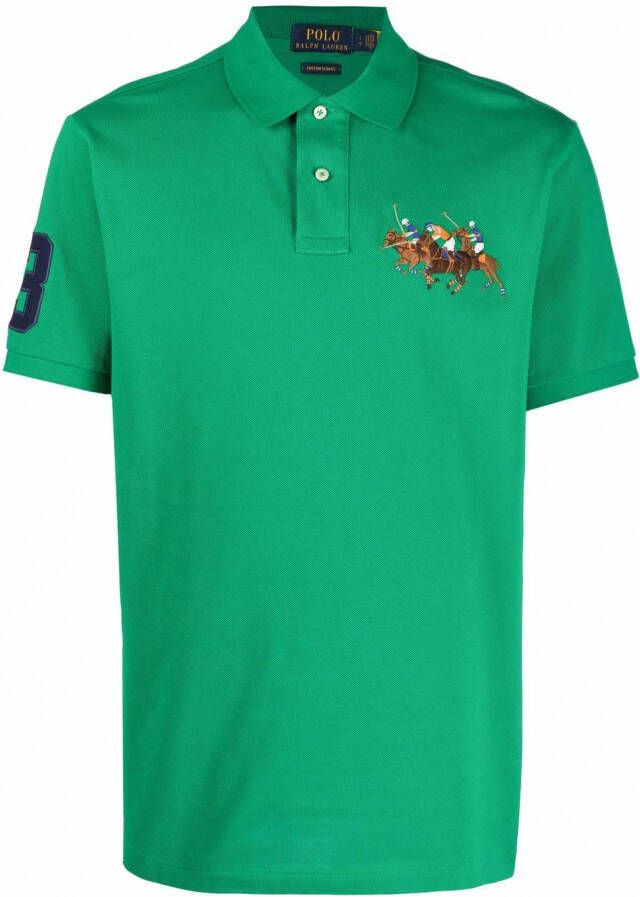 Polo Ralph Lauren Poloshirt met borduurwerk Groen