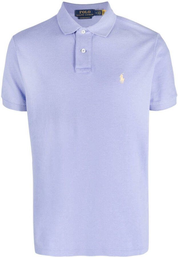 Polo Ralph Lauren Poloshirt met geborduurd logo Blauw