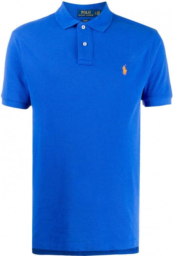 Polo Ralph Lauren Poloshirt met geborduurd logo Blauw