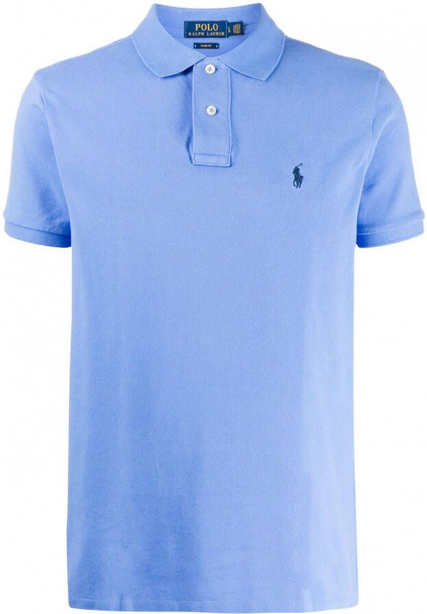 Polo Ralph Lauren Poloshirt met geborduurd logo Blauw