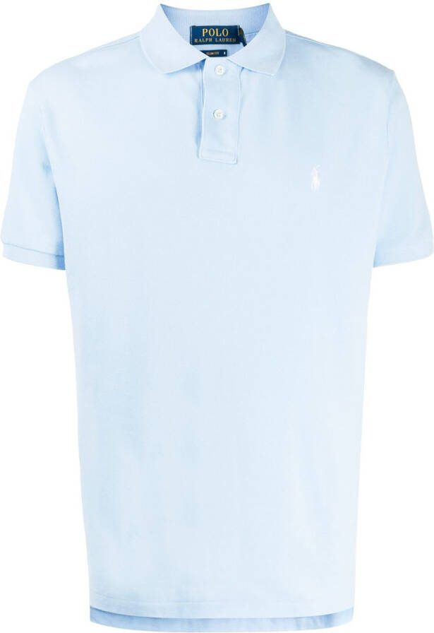Polo Ralph Lauren Poloshirt met geborduurd logo Blauw