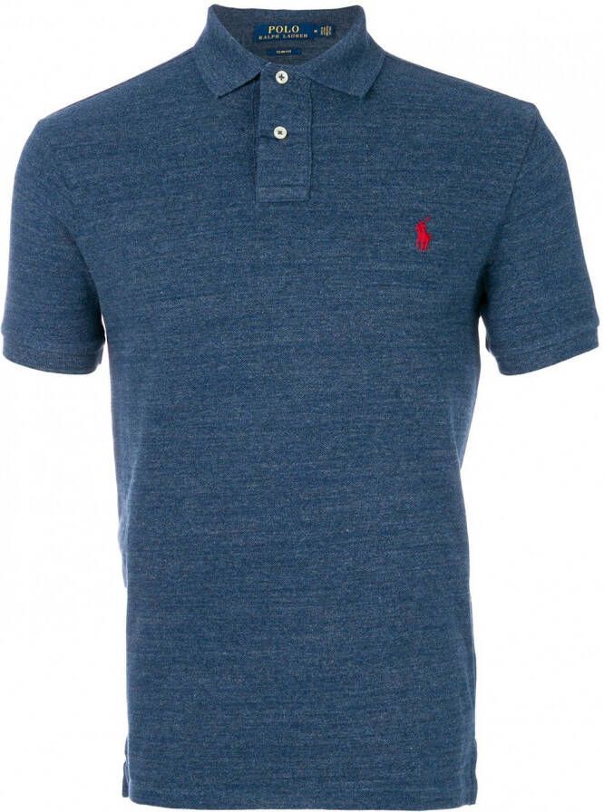 Polo Ralph Lauren Poloshirt met geborduurd logo Blauw