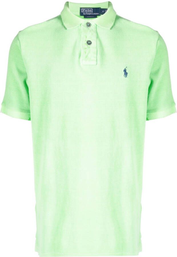 Polo Ralph Lauren Poloshirt met geborduurd logo Groen