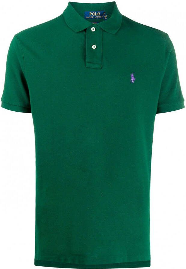 Polo Ralph Lauren Poloshirt met geborduurd logo Groen