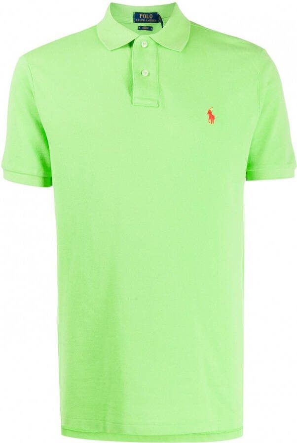 Polo Ralph Lauren Poloshirt met geborduurd logo Groen