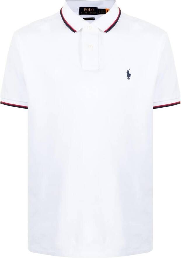 Polo Ralph Lauren Poloshirt met geborduurd logo Wit