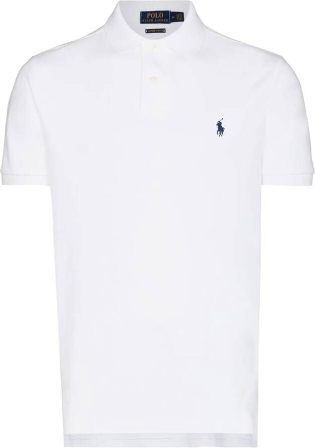 Polo Ralph Lauren Poloshirt met geborduurd logo heren katoen XXL Wit