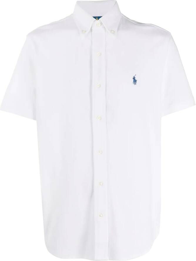 Polo Ralph Lauren Poloshirt met geborduurd logo Wit
