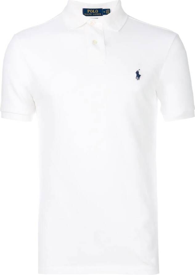 Polo Ralph Lauren Poloshirt met geborduurd logo Wit