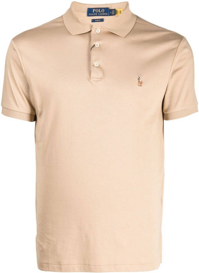 Polo Ralph Lauren Poloshirt met logo Bruin