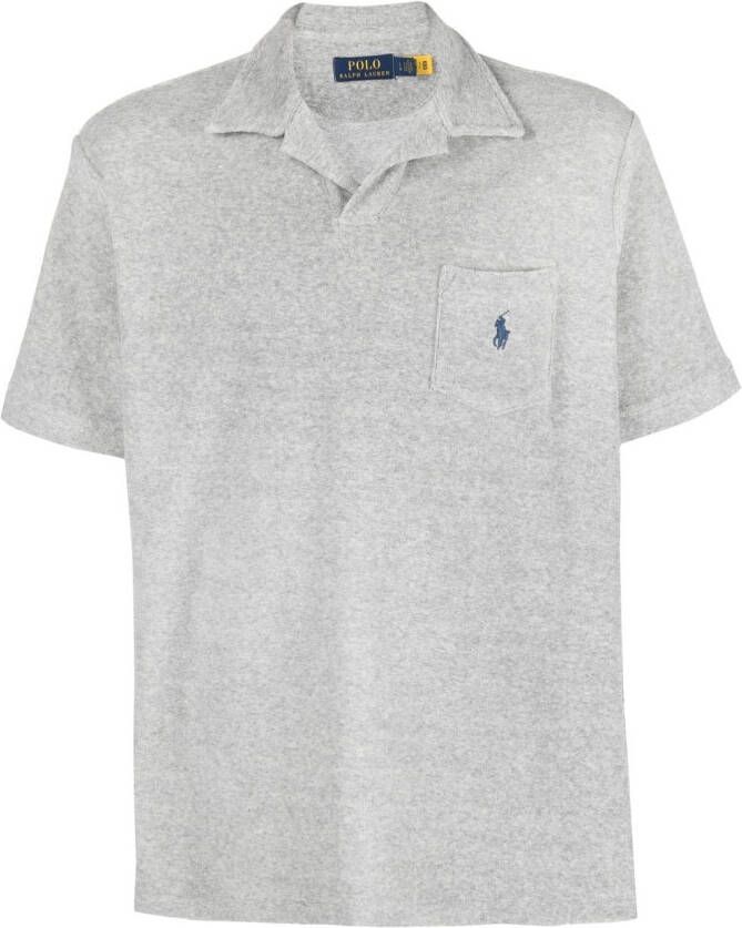 Polo Ralph Lauren Poloshirt met logo Grijs