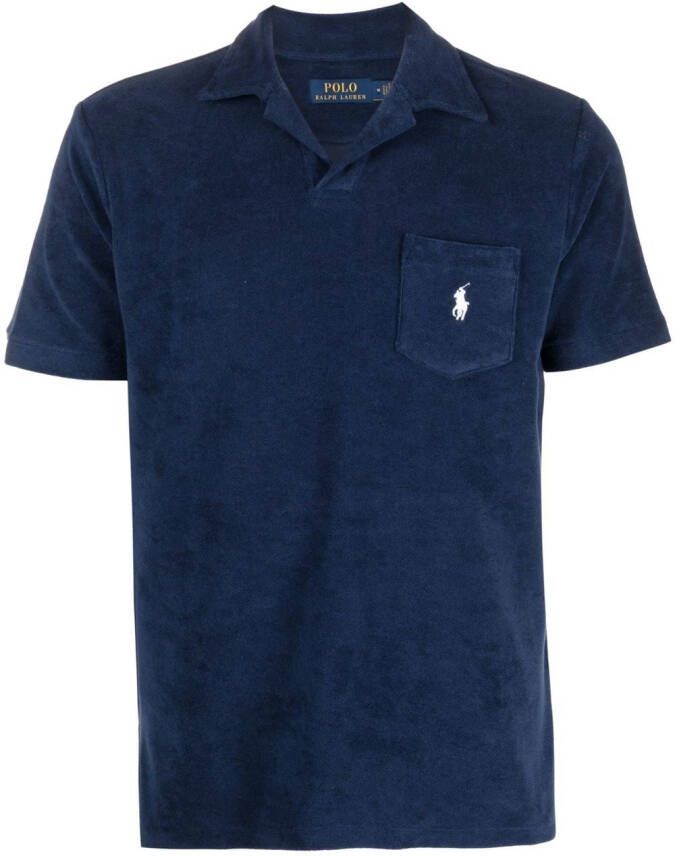 Polo Ralph Lauren Poloshirt met logopatch Blauw