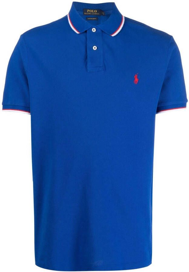 Polo Ralph Lauren Poloshirt met logoprint Blauw