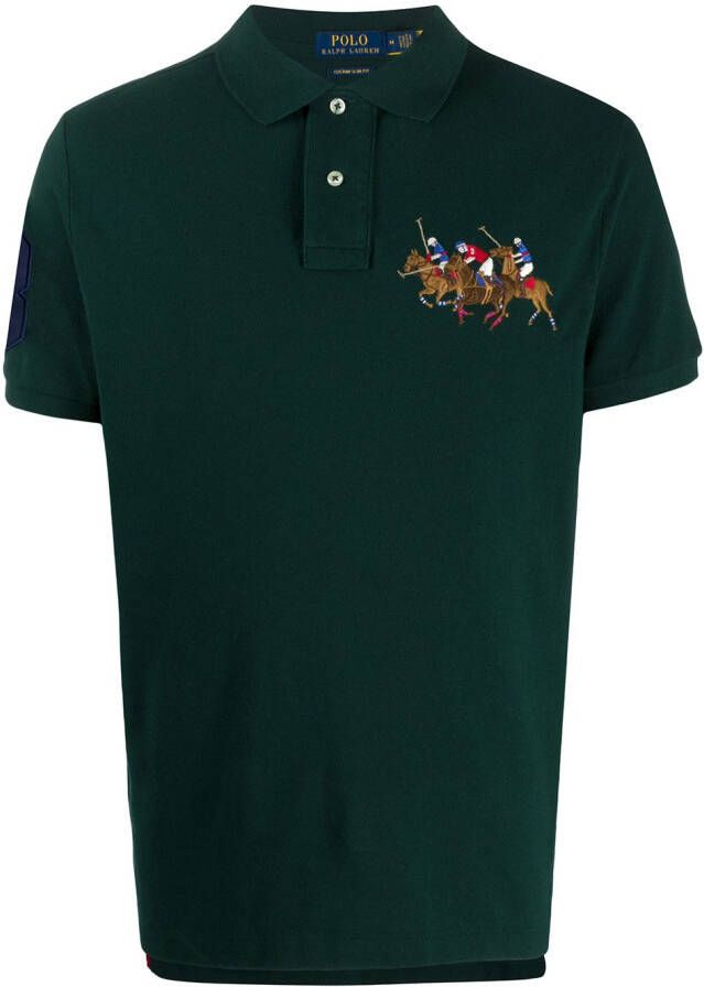 Polo Ralph Lauren Poloshirt met print Groen