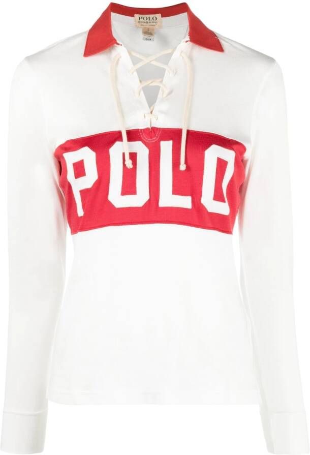 Polo Ralph Lauren Polotop met logoprint Wit
