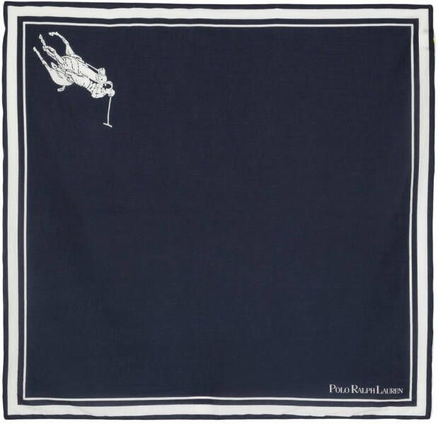Polo Ralph Lauren Katoenen sjaal Blauw