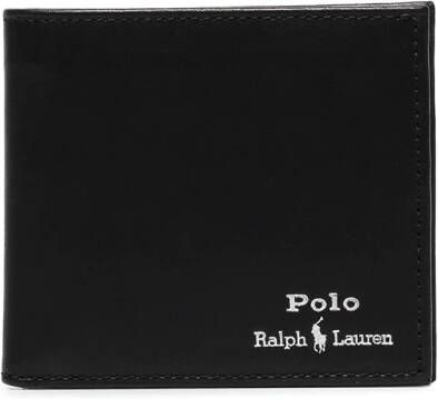 Polo Ralph Lauren Portemonnee met geborduurd logo Zwart