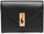 Polo Ralph Lauren Portemonnee met logogesp Zwart - Thumbnail 1