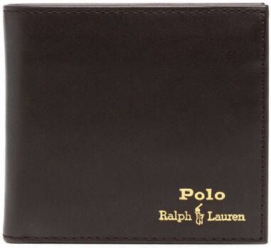 Polo Ralph Lauren Portemonnee met logoprint Bruin