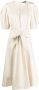 Polo Ralph Lauren Midi-jurk met pofmouwen Beige - Thumbnail 1
