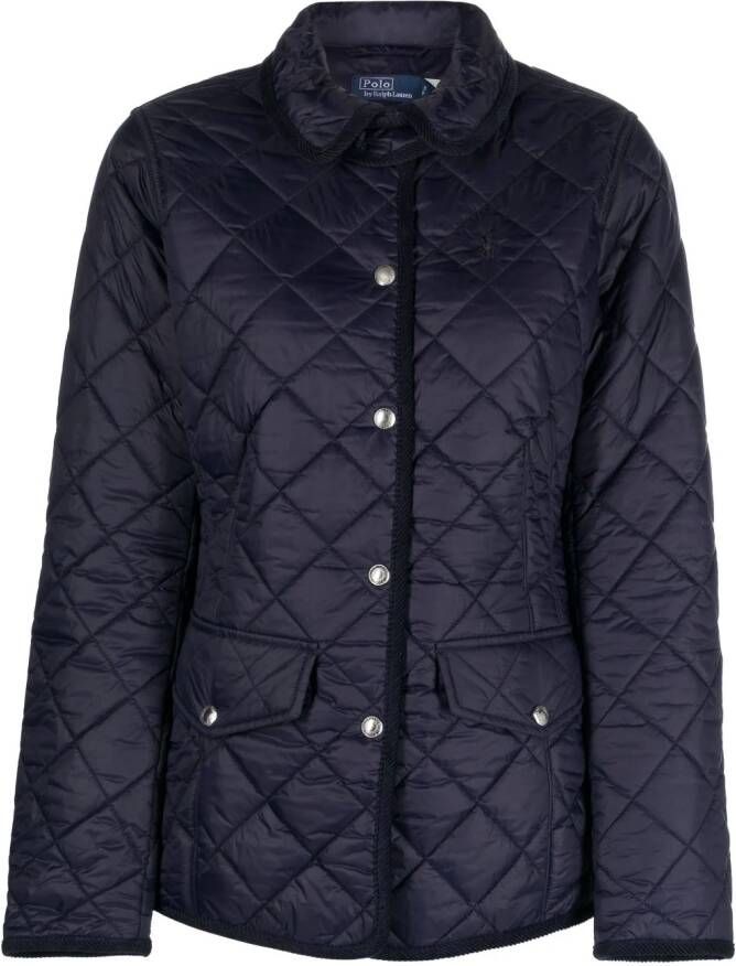 Polo Ralph Lauren Gewatteerd jack Blauw