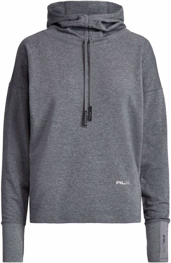 Polo Ralph Lauren RLX hoodie met duimgleuven Grijs