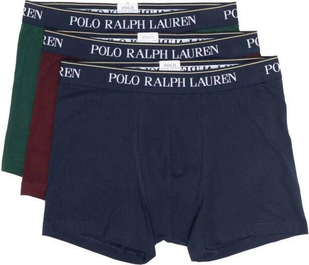 Polo Ralph Lauren Set boxershorts met logoband Blauw