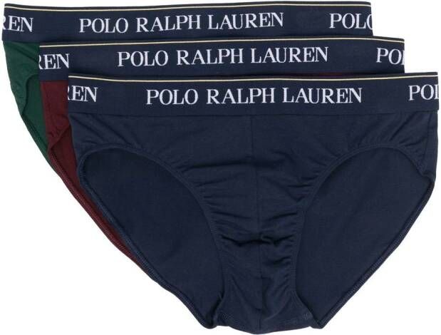 Polo Ralph Lauren Set boxershorts met logoband Blauw