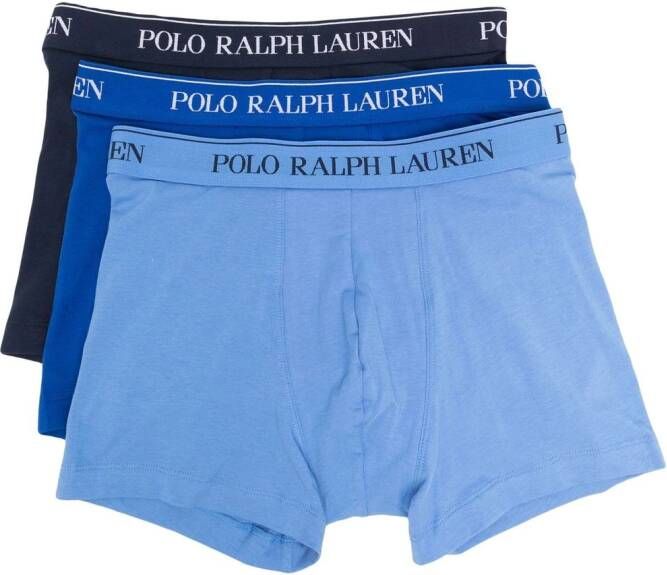 Polo Ralph Lauren Set van drie boxershorts Blauw