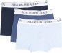 Polo Ralph Lauren Set van drie boxershorts met logoband Blauw - Thumbnail 1