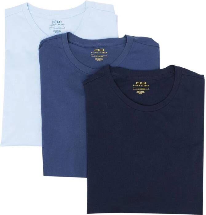 Polo Ralph Lauren Set van drie T-shirts Blauw