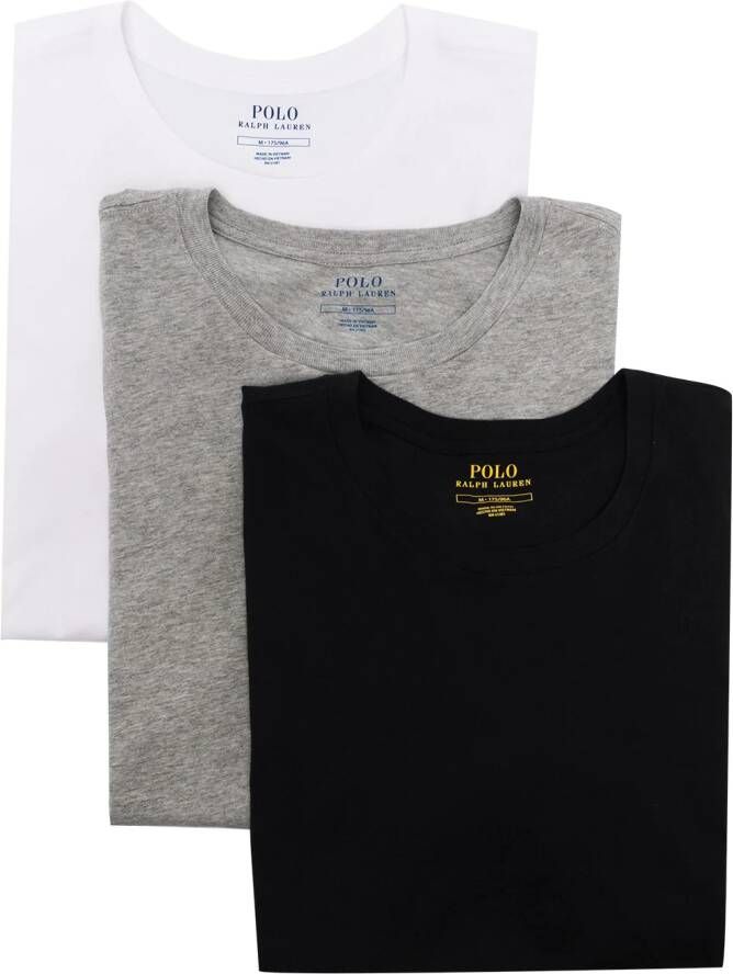 Polo Ralph Lauren Set van drie T-shirts Zwart