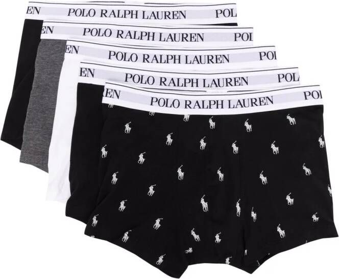 Polo Ralph Lauren Set van vijf boxershorts Wit