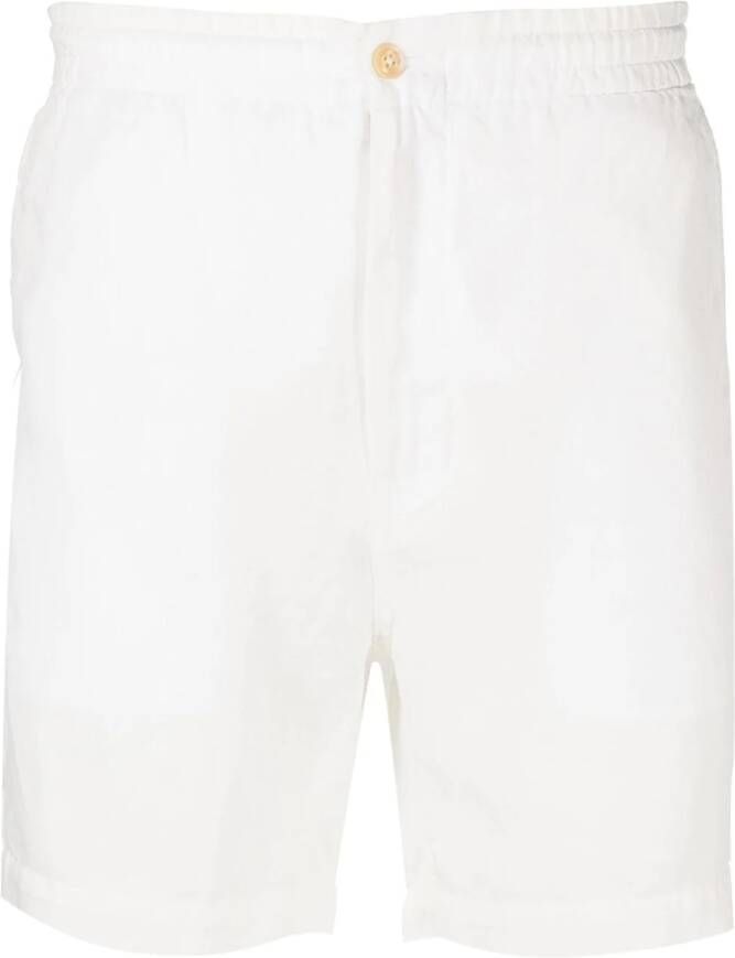 Polo Ralph Lauren Shorts met elastische taille Wit
