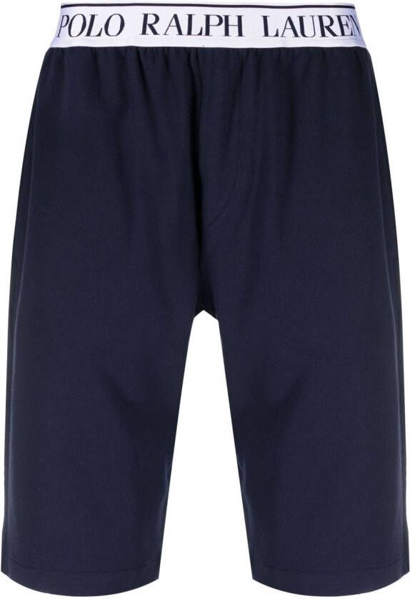 Polo Ralph Lauren Shorts met geborduurd logo Blauw