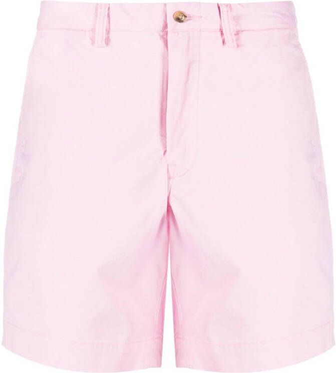 Polo Ralph Lauren Shorts met geborduurd logo Roze