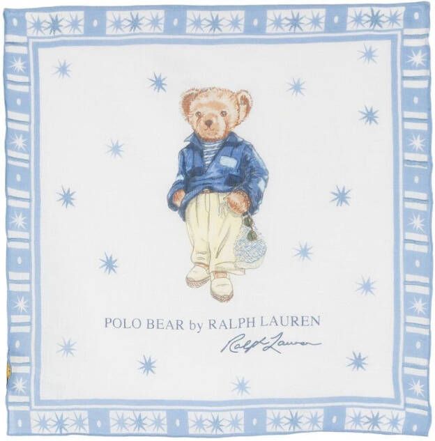 Polo Ralph Lauren Sjaal met print Wit