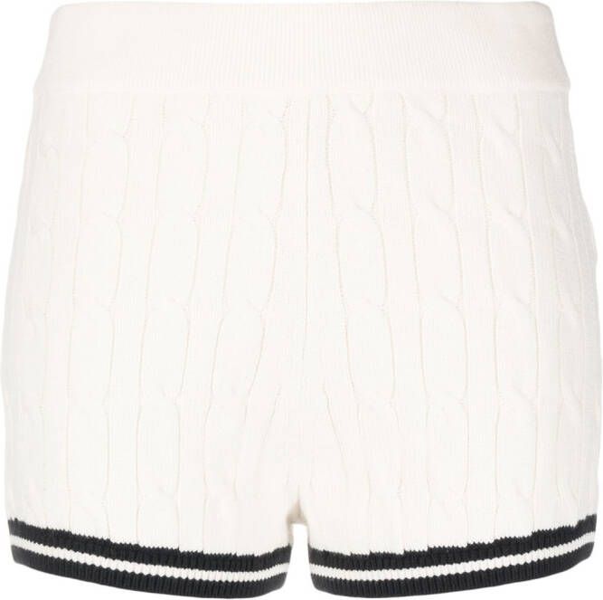Polo Ralph Lauren Kabelgebreide shorts Beige