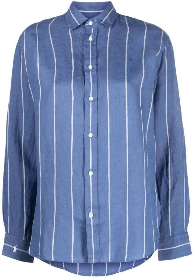 Polo Ralph Lauren Gestreepte blouse Blauw