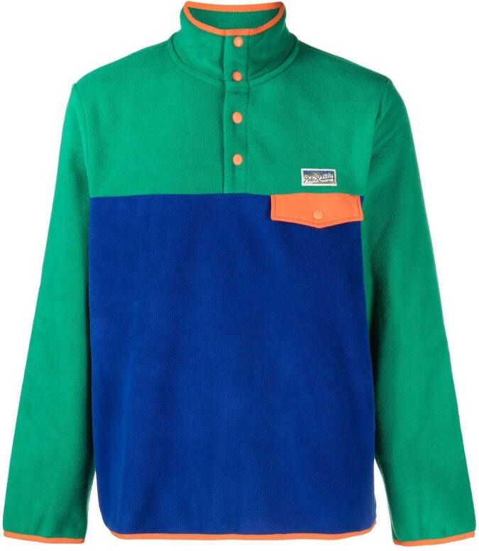 Polo Ralph Lauren Sweater met colourblocking Groen
