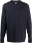 Polo Ralph Lauren Sweater met geborduurd logo Blauw - Thumbnail 1