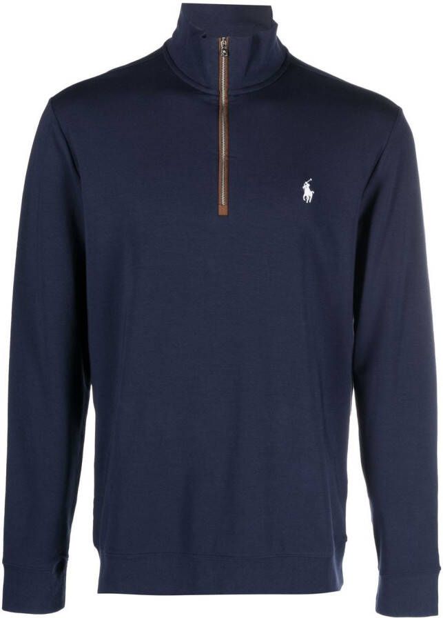 Polo Ralph Lauren Sweater met geborduurd logo Blauw