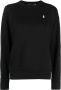Polo Ralph Lauren Sweater met geborduurd logo Zwart - Thumbnail 1