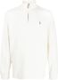 Polo Ralph Lauren Sweater met halve rits Wit - Thumbnail 1