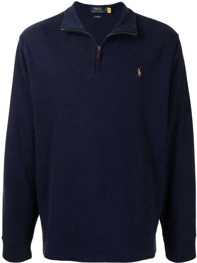 Polo Ralph Lauren Sweater met hoge hals Blauw