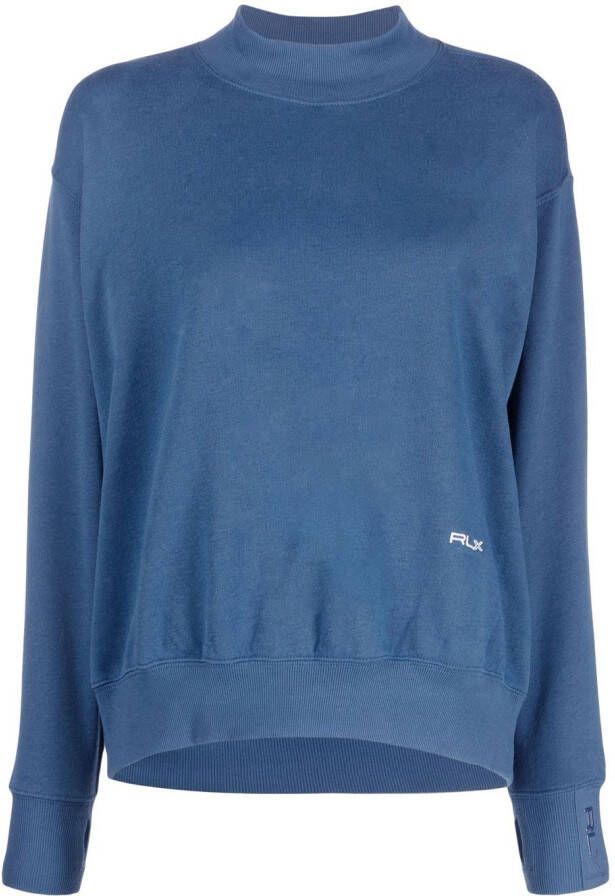 Polo Ralph Lauren Sweater met verlaagde schouders Blauw
