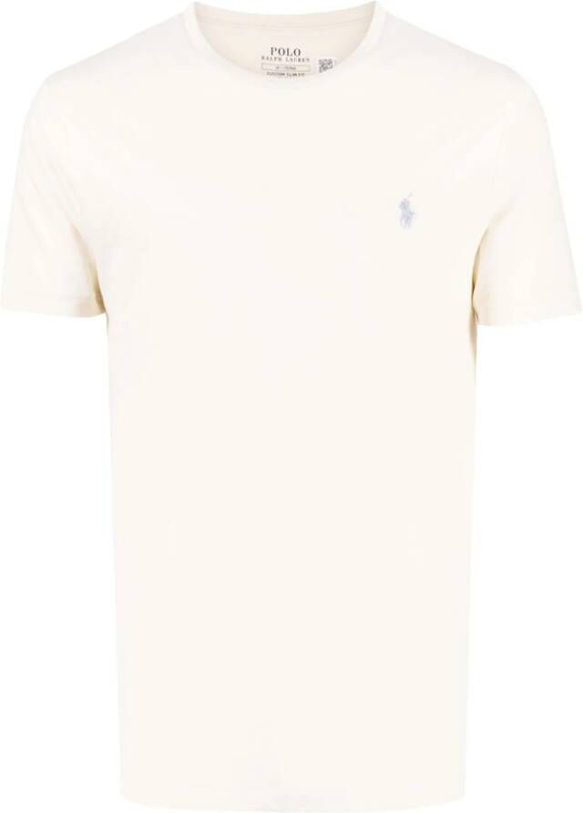 Polo Ralph Lauren T-shirt met borduurwerk Beige