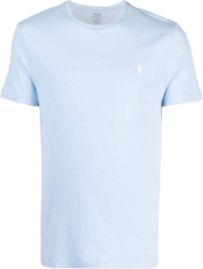 Polo Ralph Lauren T-shirt met borduurwerk Blauw