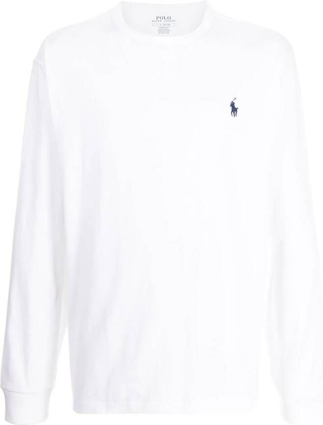 Polo Ralph Lauren T-shirt met borduurwerk Wit